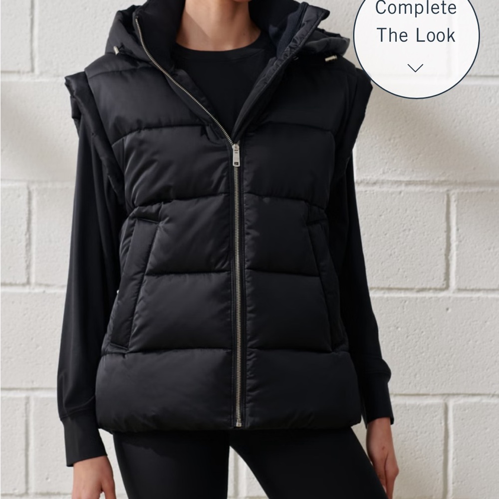 YPB Puffer Vest Black